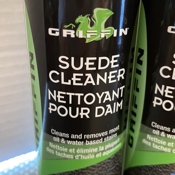 Griffin Suede Cleaner Unbuckle & Napped Leather 2 bottles 8 Fl. Oz. New - Picture 3 of 9